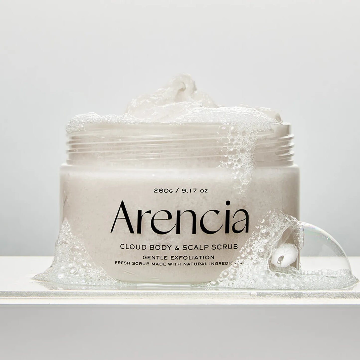 Cloud Body & Scalp Scrub - White Tea & Neroli