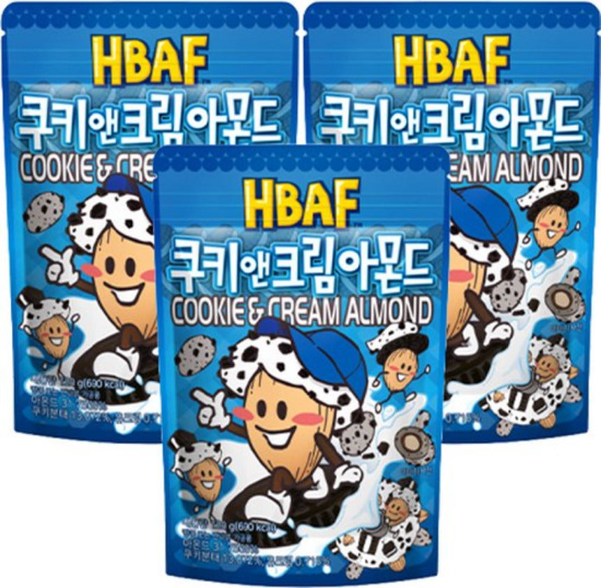 HBAF Almond Cookie & Cream Flavor 120g