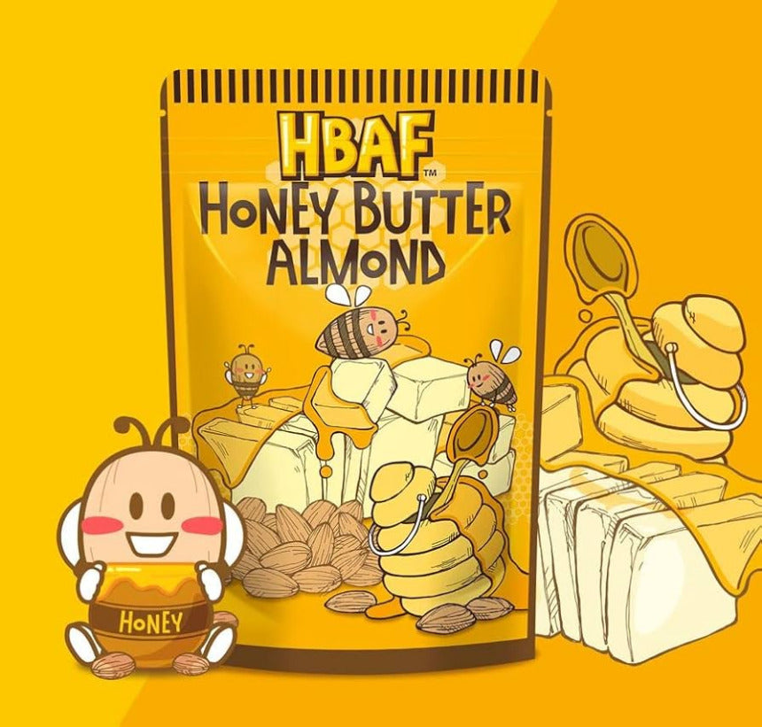 HBAF Honey Butter Almond 120g