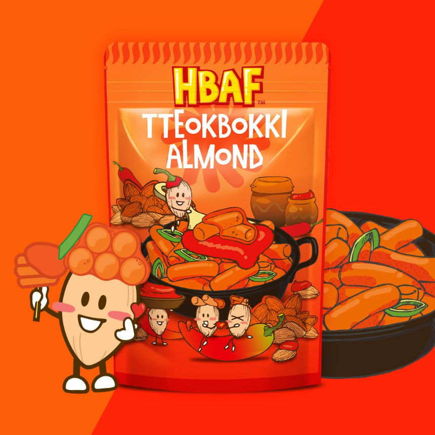 HBAF Tteok-Bokki Almond 120g
