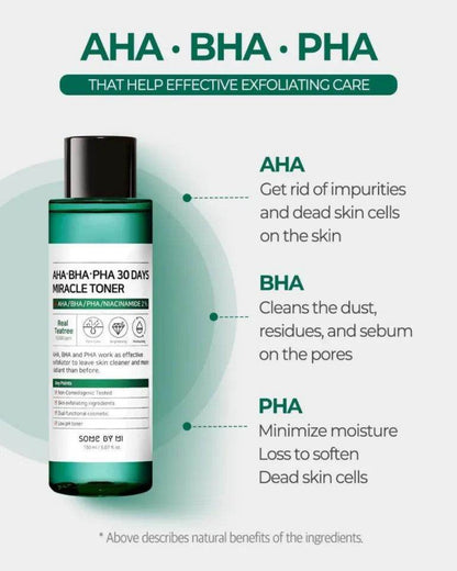 AHA-BHA-PHA 30 Days Miracle Toner 150ml