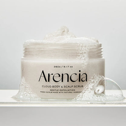 Cloud Body & Scalp Scrub - White Tea & Neroli