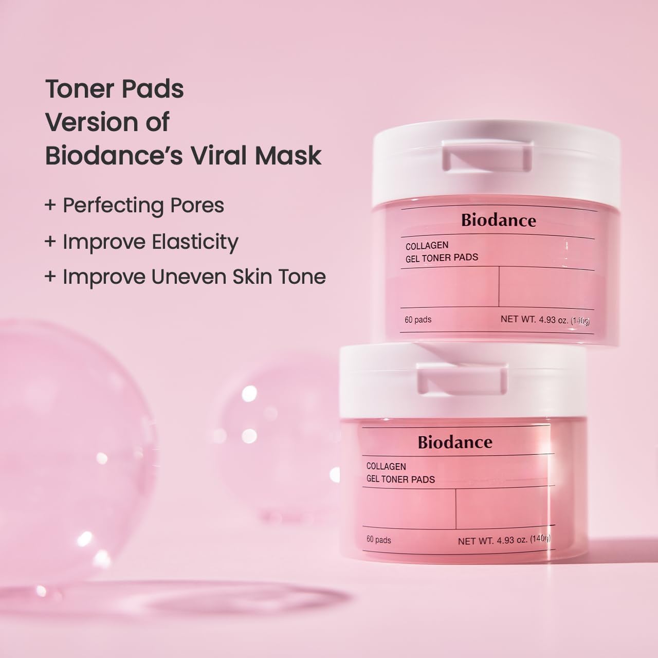 Collagen Gel Toner Pads 60pads