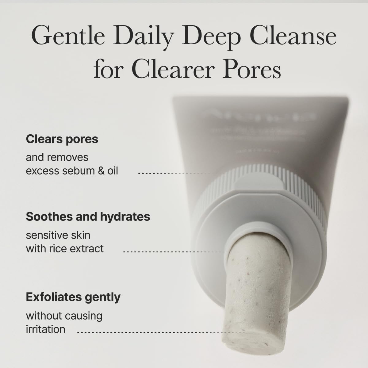 Rice + LHA Pore Control Rice Cake Cleanser 150ml