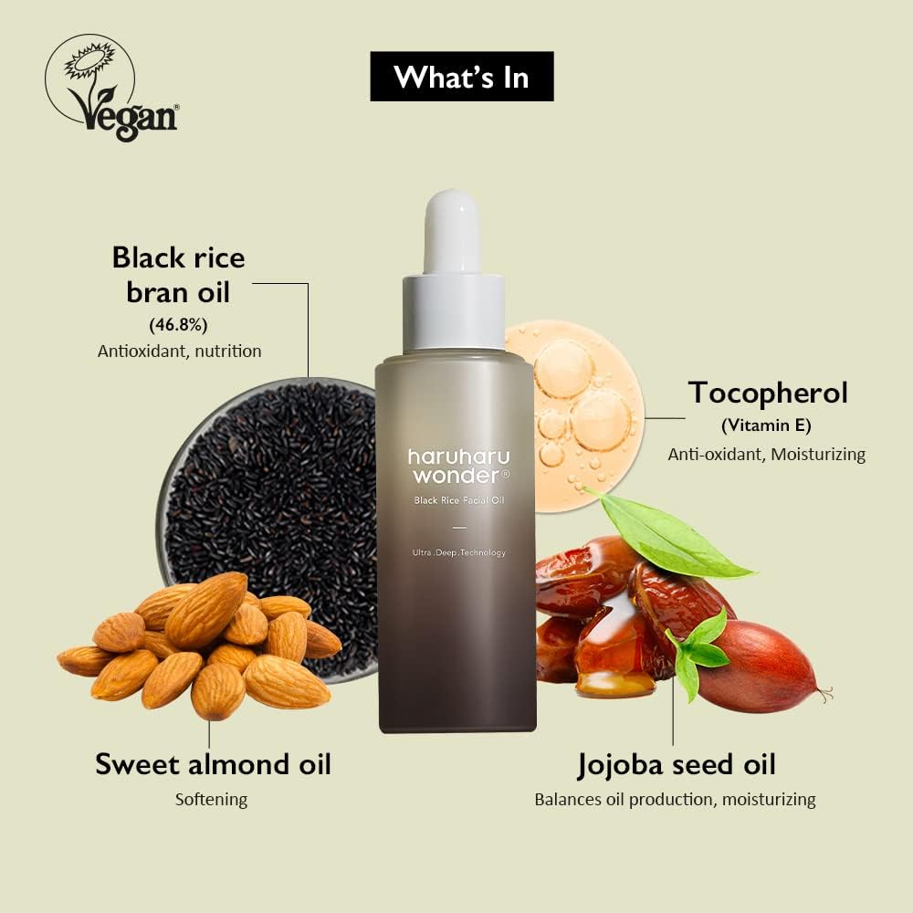 Black Rice Facial Oil 30ml