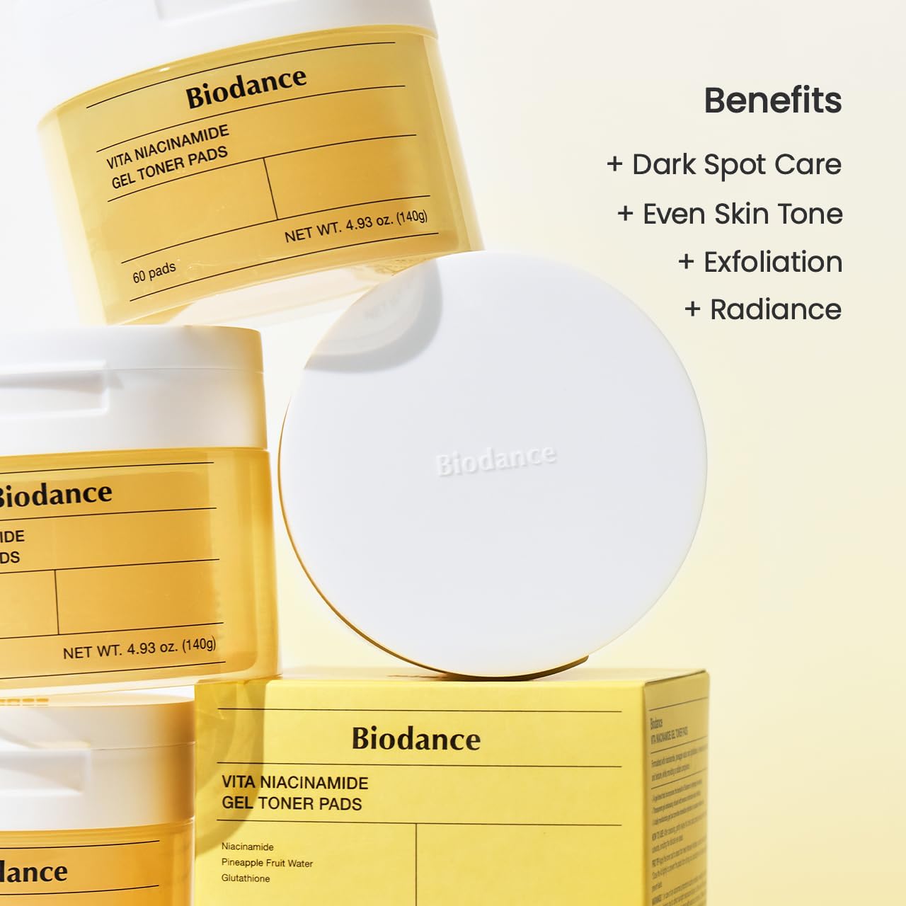 Vita Niacinamide Toner Pads 60pads