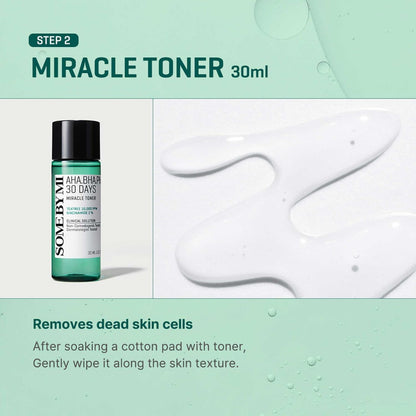 AHA-BHA-PHA 30 Days Miracle Acne Kit