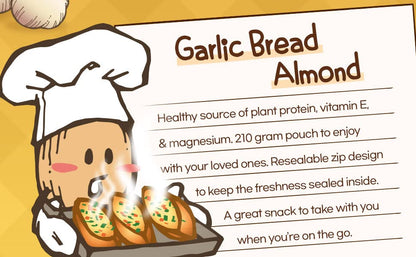 HBAF Garlic Bread Almond 120g