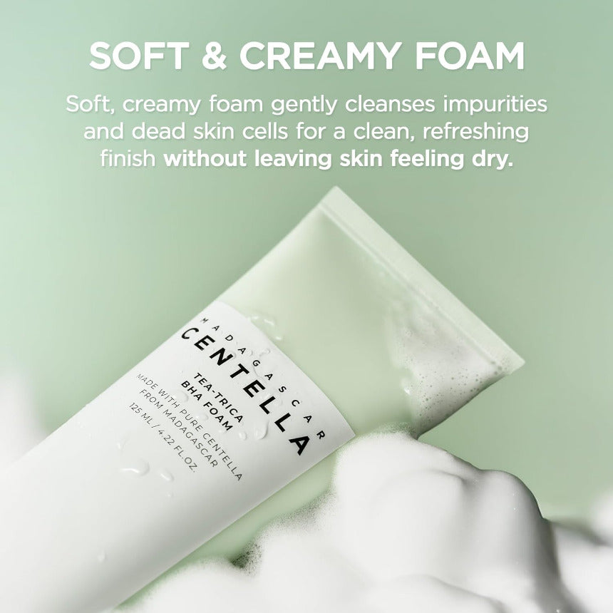 Madagascar Centella Tea-trica BHA Foam 125ml