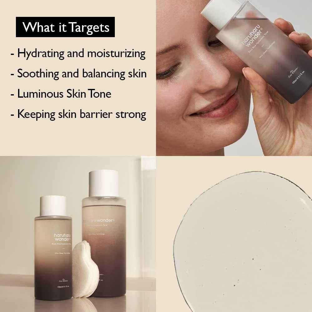 Black Rice Hyaluronic Toner 150ml