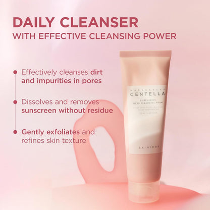 Madagascar Centella Poremizing Deep Cleansing Foam 125ml