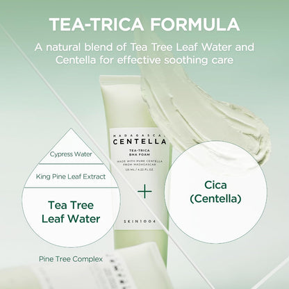 Madagascar Centella Tea-trica BHA Foam 125ml