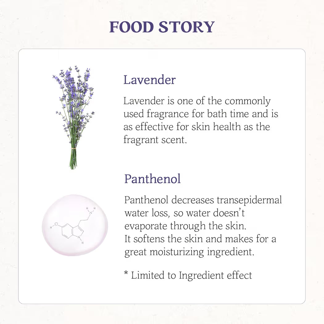 Lavendel Food Mask 120g