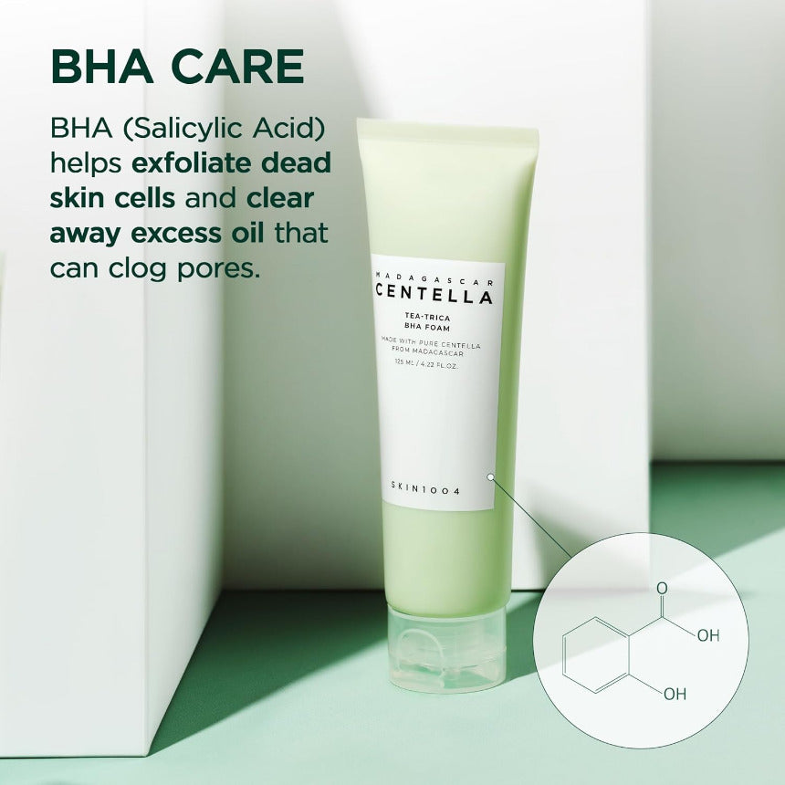 Madagascar Centella Tea-trica BHA Foam 125ml