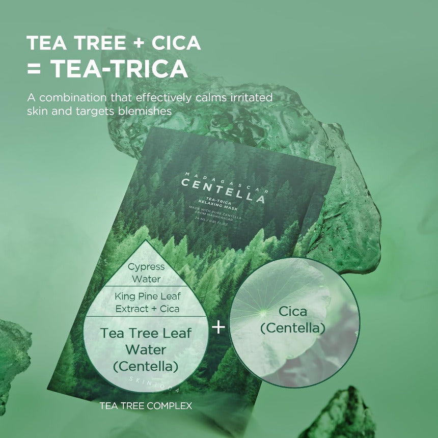 Madagascar Centella Tea-Trica Relaxing Mask