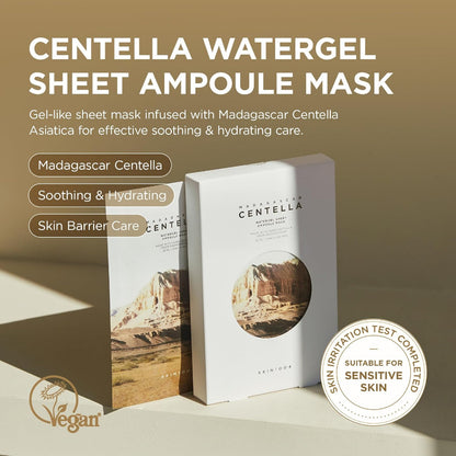 Madagascar Centella Watergel Sheet Ampoule Mask 25ml
