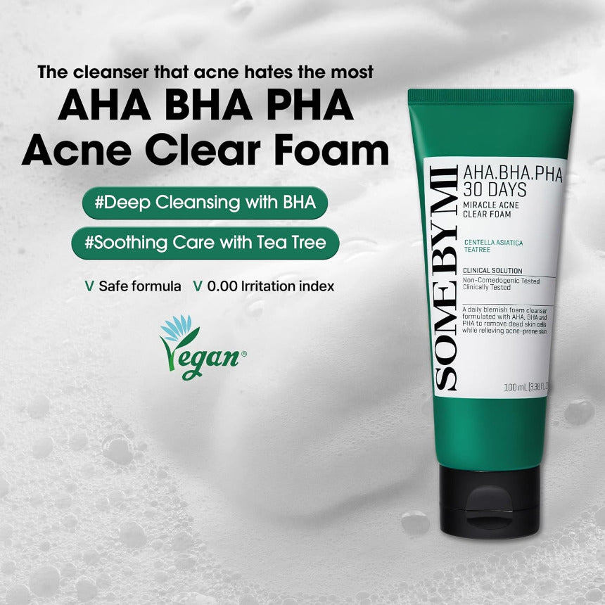 AHA-BHA-PHA Miracle Acne Clear Foam 100ml
