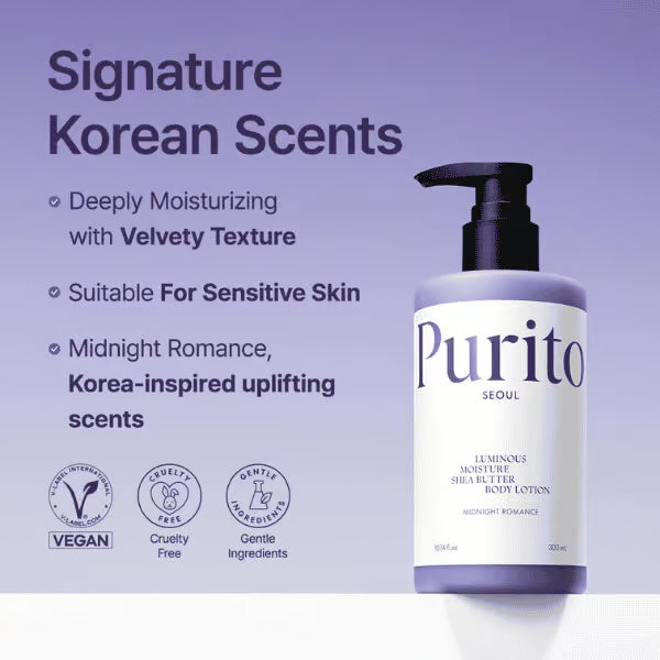Luminous Moisture Shea Butter Body Lotion Midnight Romance 300ml