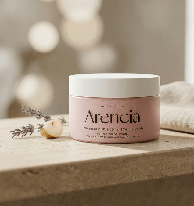 Cloud Body & Scalp Scrub Lavendel & Pear