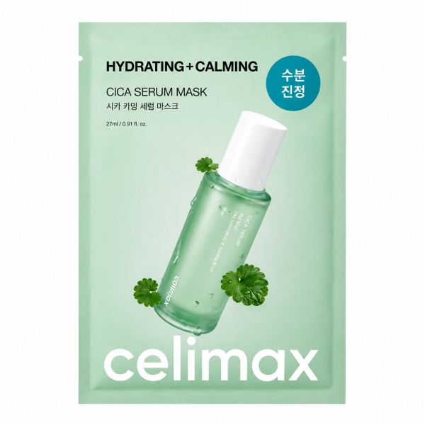 The Real Cica Calming Ampoule Mask, 27ml