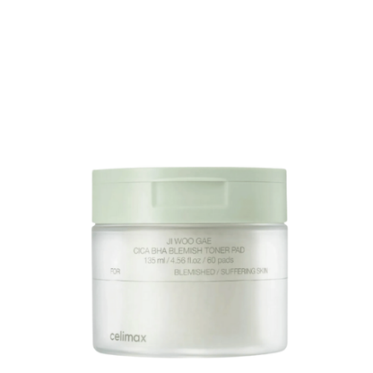 Ji Woo Gae Cica BHA Blemish Toner Pad 60pads