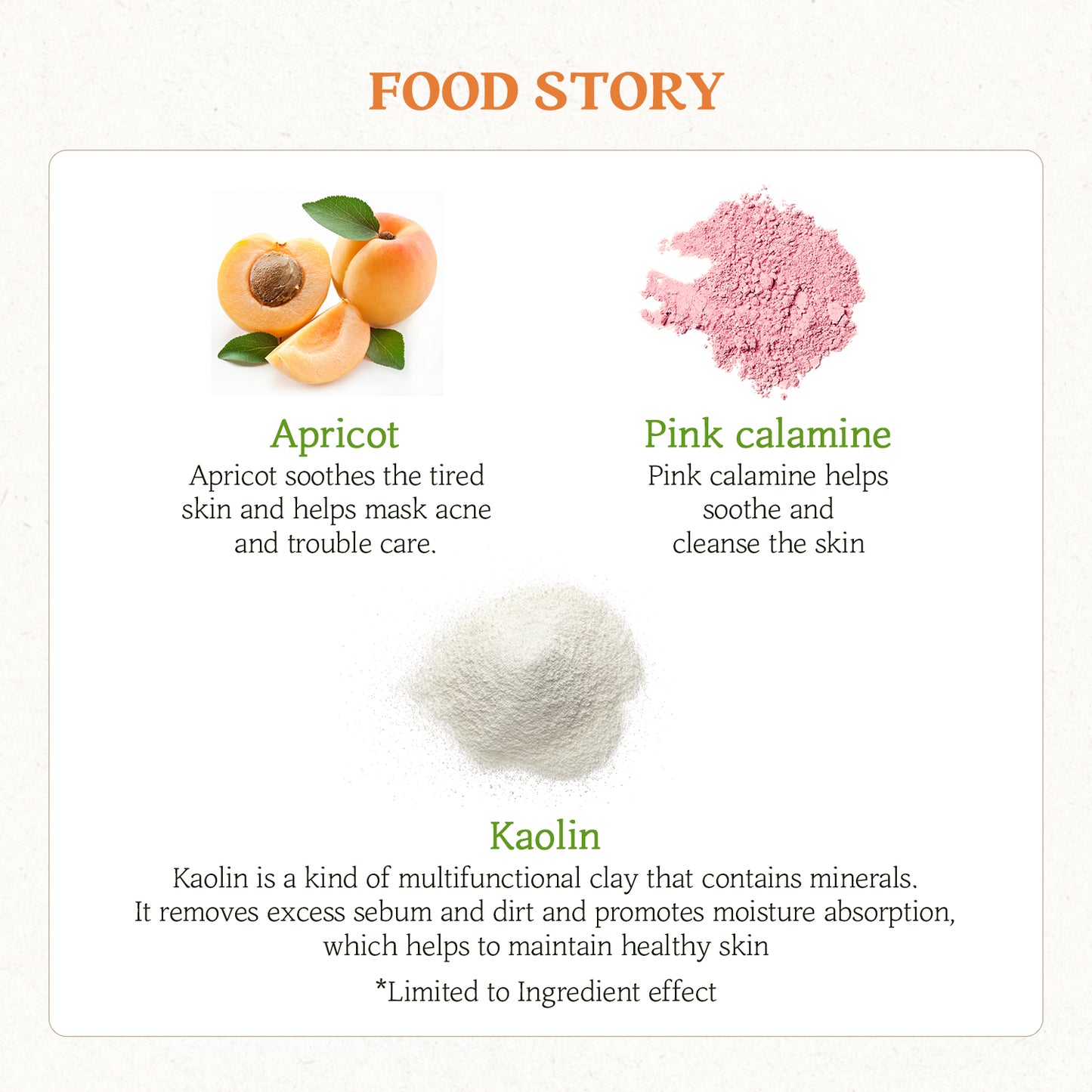 Apricot Food Mask Wash Off 120g