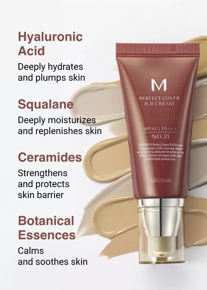 MISSHA - M Perfect Cover BB Cream SPF42 PA+++ 50ml
