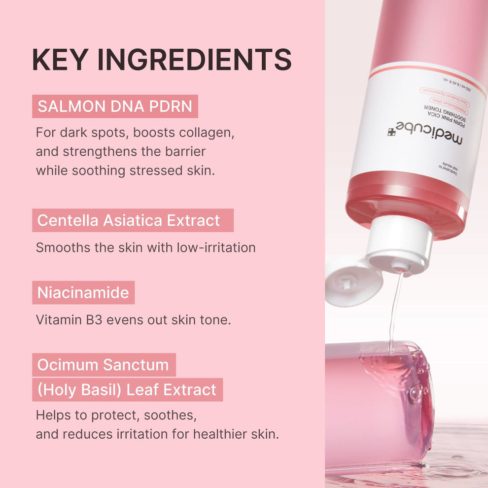PDRN Pink Cica Soothing Toner 250ml