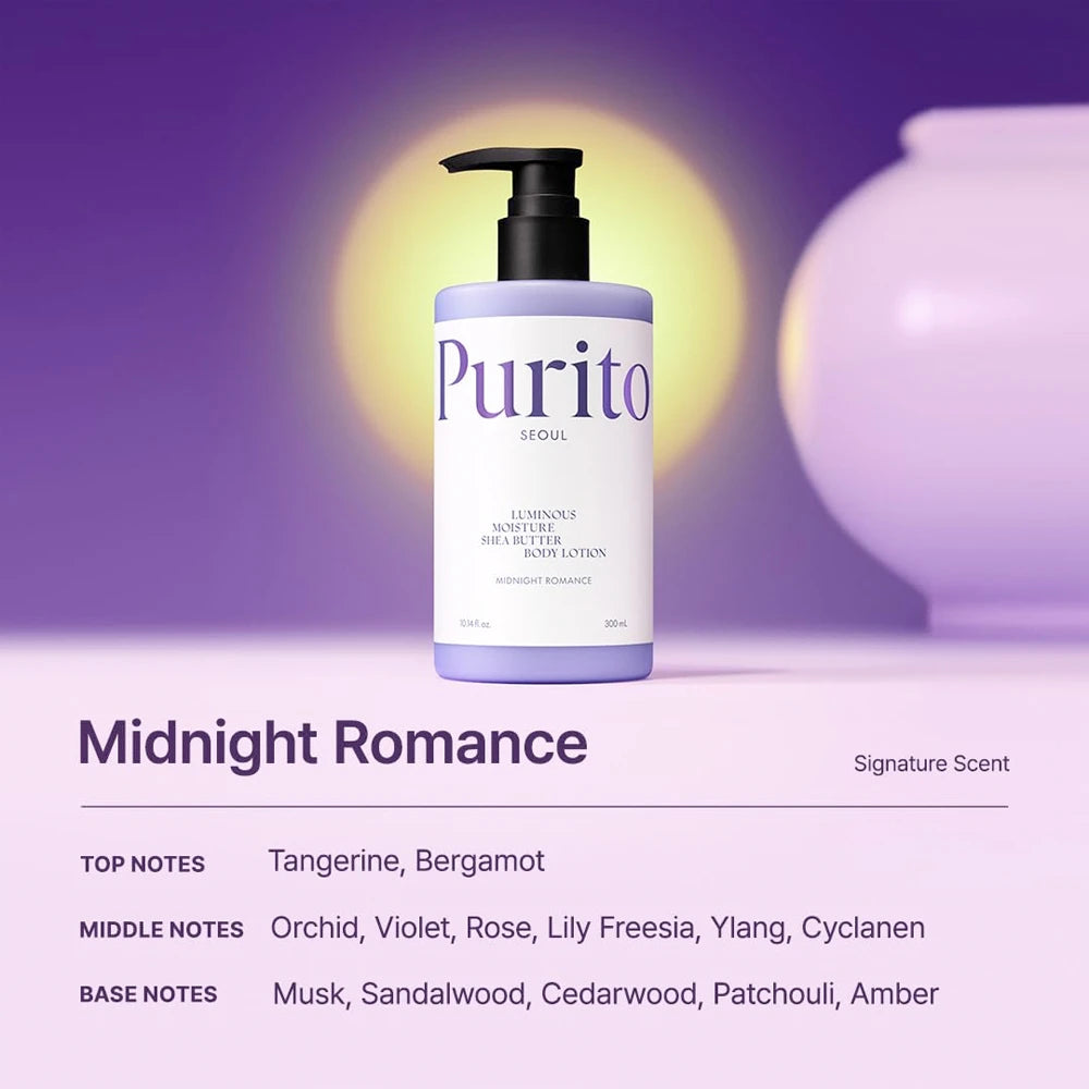 Luminous Moisture Shea Butter Body Lotion Midnight Romance 300ml
