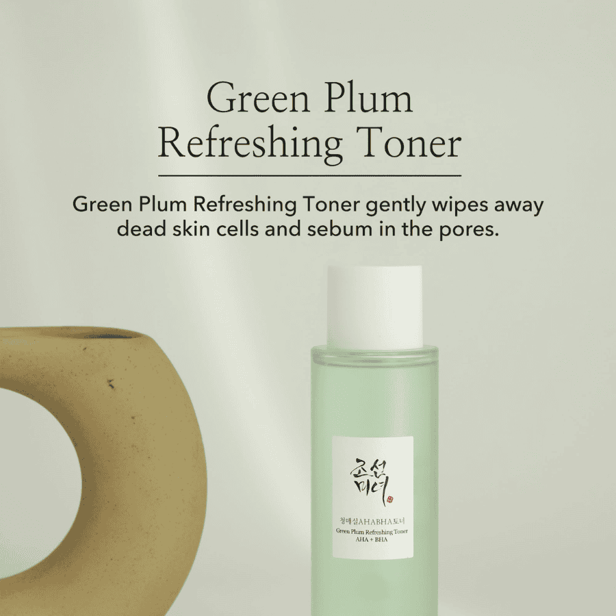Green Plum Refreshing Toner: AHA + BHA 150ml