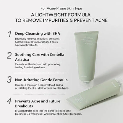 Ji Woo Gae Cica BHA Acne Foam Cleansing 150ml
