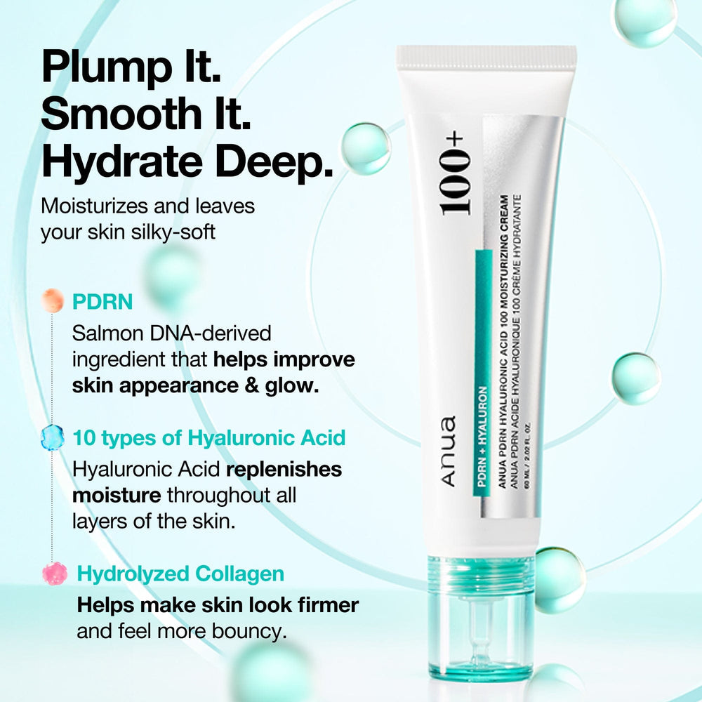 PDRN Hyaluronic Acid 100 Moisturizing Cream 60ml