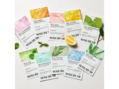 Real AHA-BHA-PHA Calming Care Mask