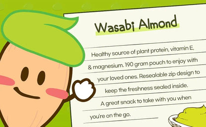 HBAF Almond Wasabi Flavor 120g