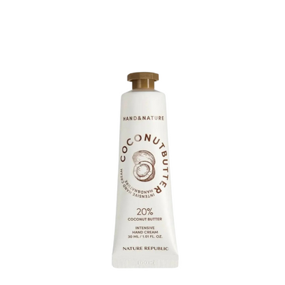 Hand & Nature Coconut Butter Intensive Hand Cream 30ml