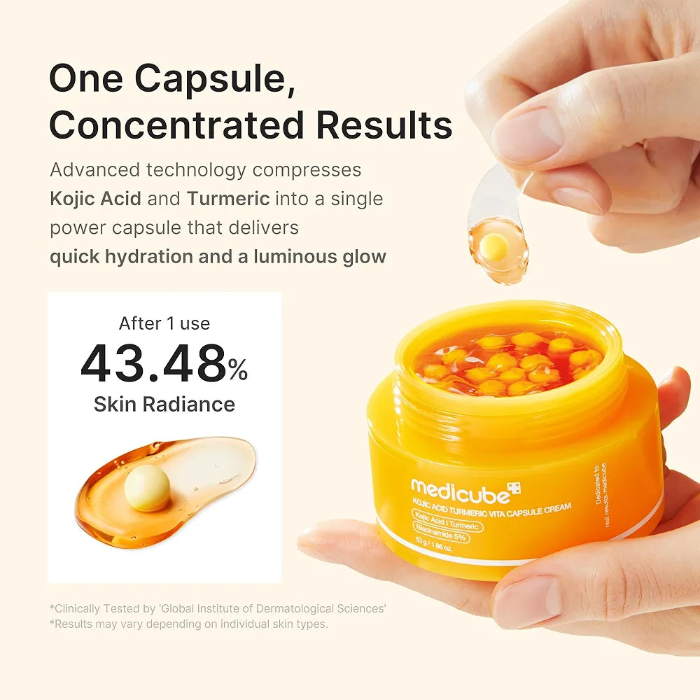 Kojic Acid Turmeric Vita Capsule Cream 53g