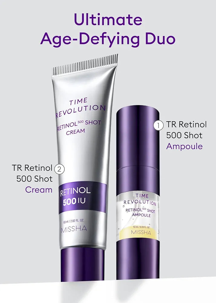 Time Revolution Night Repair Retinol 500 Shot Cream 60ml