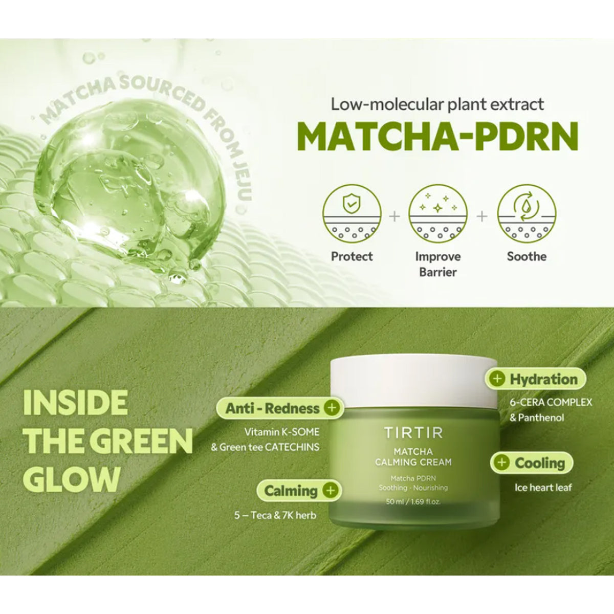 Matcha Calming Cream 50g