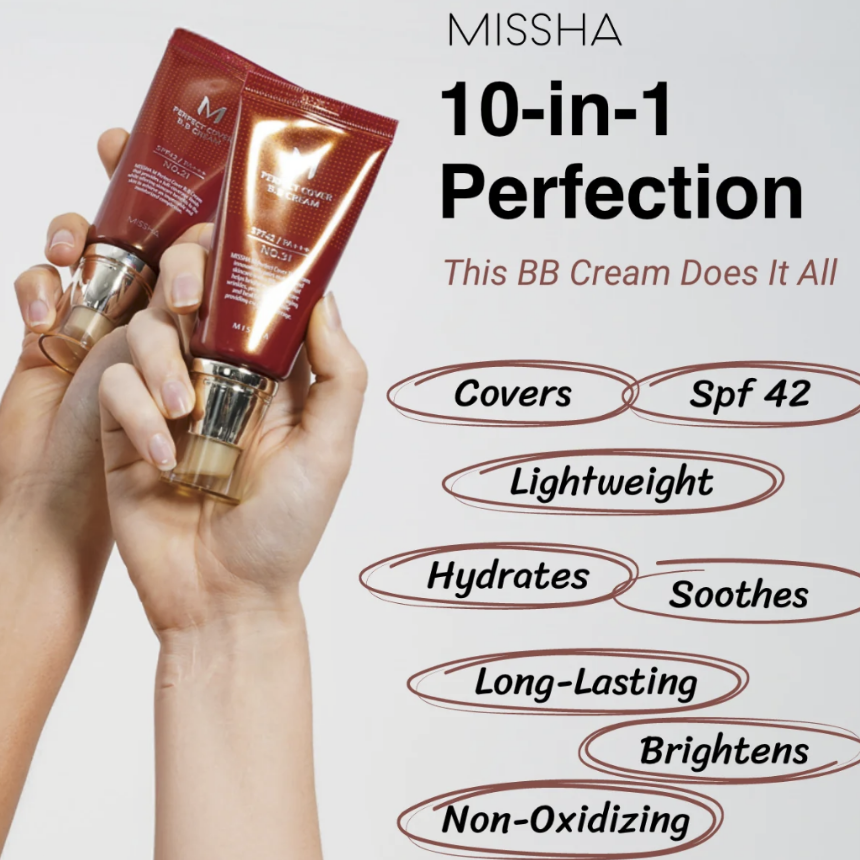 MISSHA - M Perfect Cover BB Cream SPF42 PA+++ 50ml