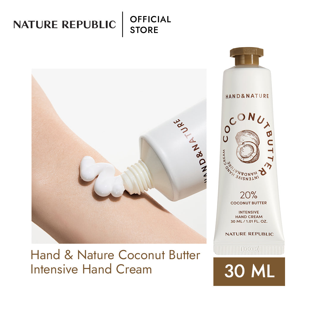 Hand & Nature Coconut Butter Intensive Hand Cream 30ml