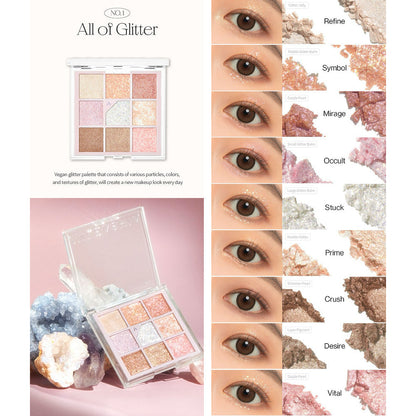 Glitterpedia Eye Palette #01 All of Glitter 6,6g