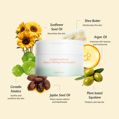 Centella Sunflower Makeup-Melting Cleansing Balm 100g