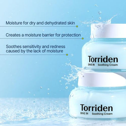 Dive-in Low Molecular Hyaluronic Acid Soothing Cream, 100ml