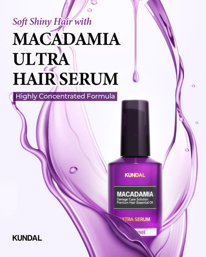 Macadamia Hair Serum, Amber Vanilla 100ml