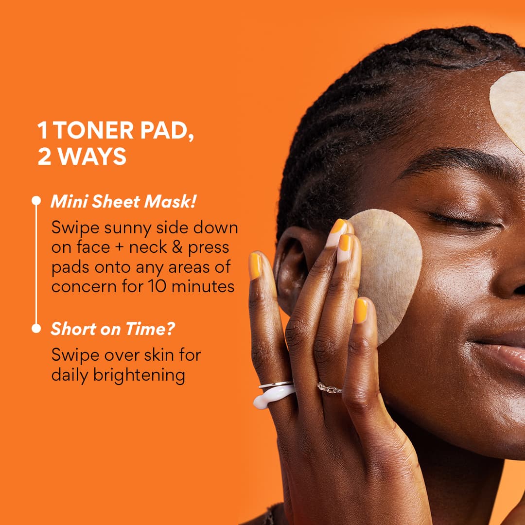 Green Tea Vitamin C Brightening Toner Pads 60pads