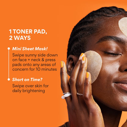 Green Tea Vitamin C Brightening Toner Pads 60pads