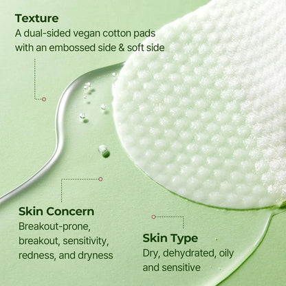 Balanceful Cica Toner Pad 60 Pcs