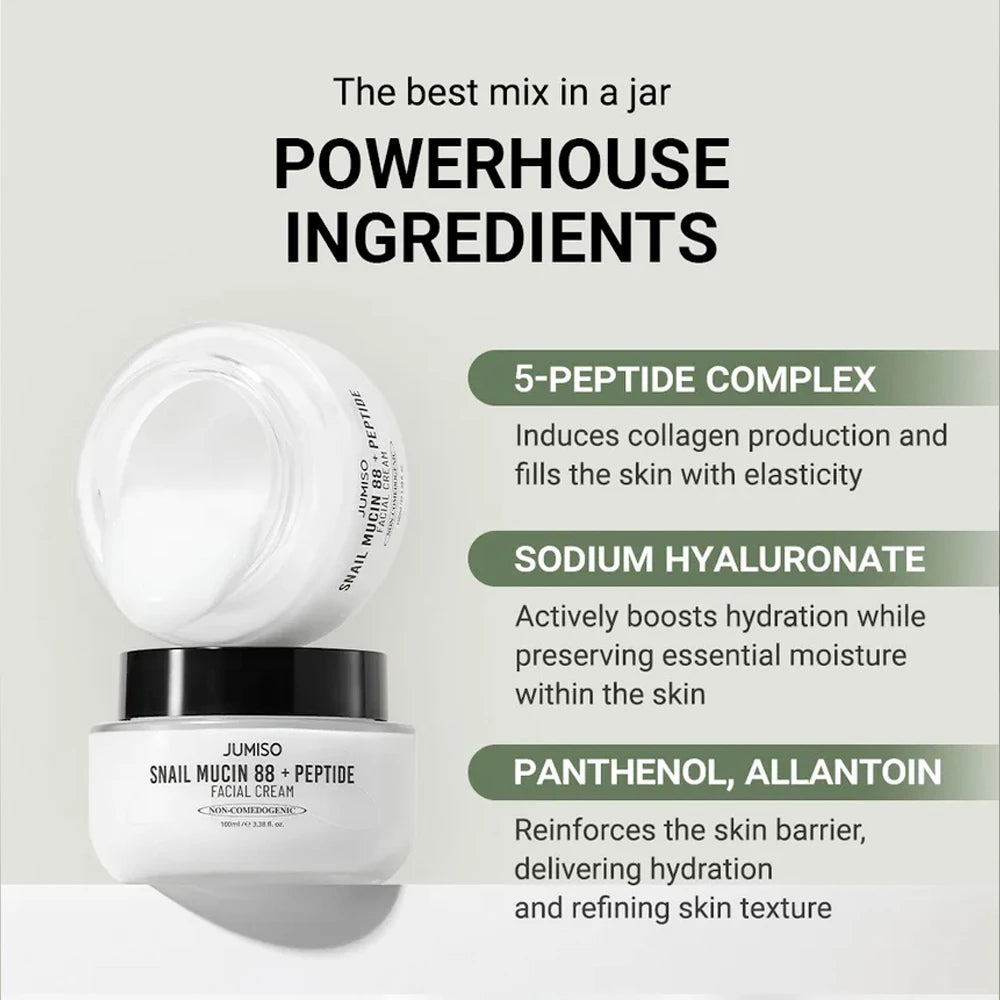 Snail Mucin 88 + Peptide Facial Cream 30ml