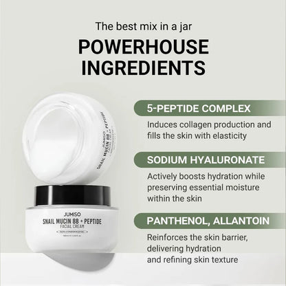 Snail Mucin 88 + Peptide Facial Cream 30ml