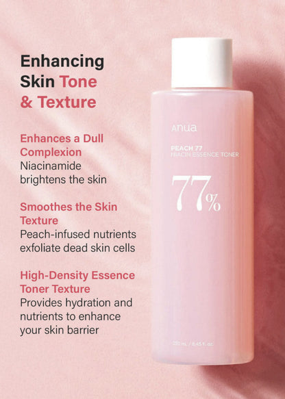 Peach 77 Niacin Essence Toner 250ml